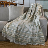 Thula Tula - Ndebele Geo | Olive/Bone